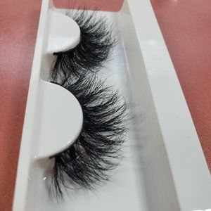 100% Mink Strip Lashes 25mm Dramatic Wispy